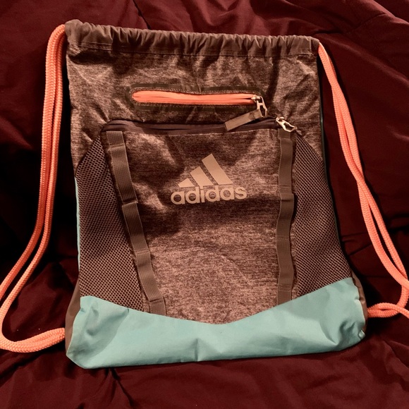 Adidas drawstring bag